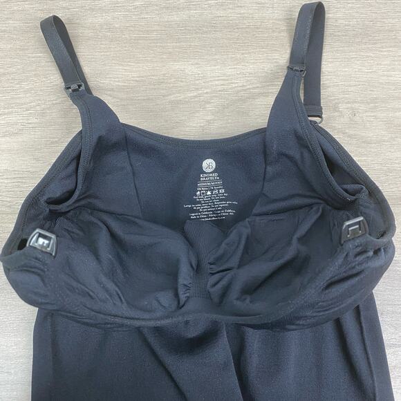 Kindred Bravely Black Sublime Maternity&Nursing Tank Sz.M - Picture 10 of 13
